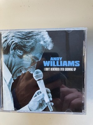 ANDY WILLIAMS I DONT REMEMBER EVER GROWING UP CD EX