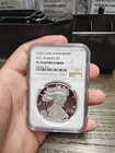 2011-W $1 PROOF AMERICAN SILVER EAGLE, 1 OZ .999 NGC PF-70 UCAM 25th Anniversary