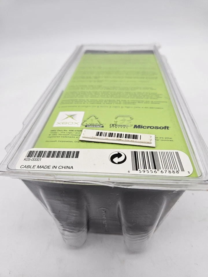 Advanced AV Pack S-Video - Optical- for Original Xbox - Official OEM - Image 4 of 4