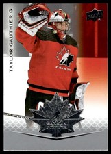 2021-22 Upper Deck Team Canada Juniors Taylor Gauthier #15