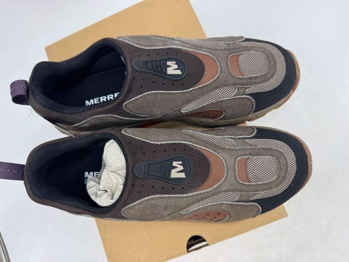 Merrell Moc Speed Streak Evo SE Suede Sneakers Mens Bracken Slip Merrell Moc Speed Streak Evo SE Suede Sneakers Mens Bracken Slip