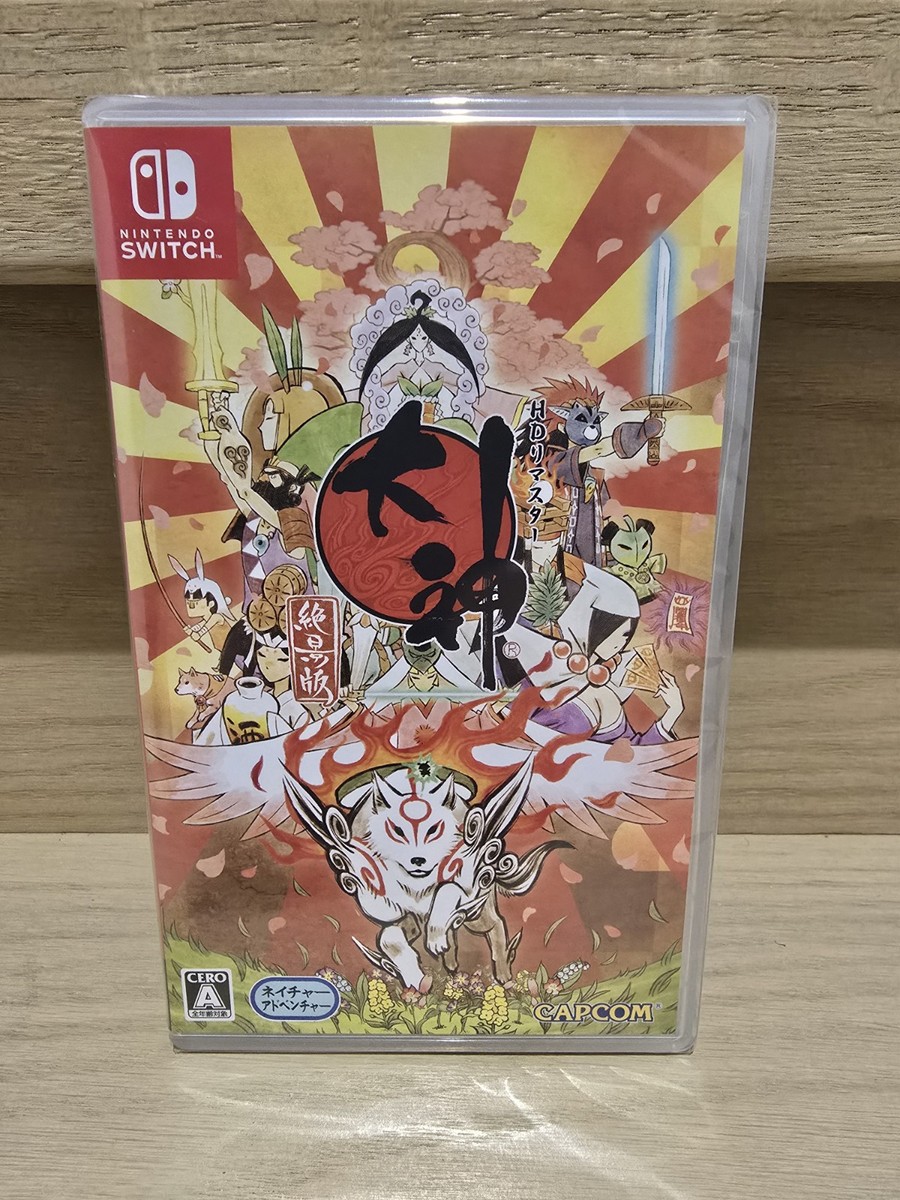 Capcom Okami Zekkeiban (HD Remaster) Jpn Import Nintendo Switch