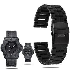 Carbon Fiber Watch Strap For Luminox 3080 3150 8800 6402 23mm Men Military Sport