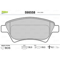 Valeo BremsbeläGe Bremsbelegsatz Vorne FüR Renault Megane Ii ScéNic