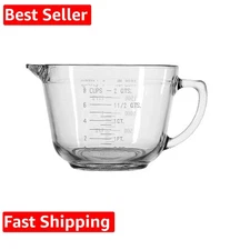 Batter Bowl, 2 Quart Glass Mixing Bowl