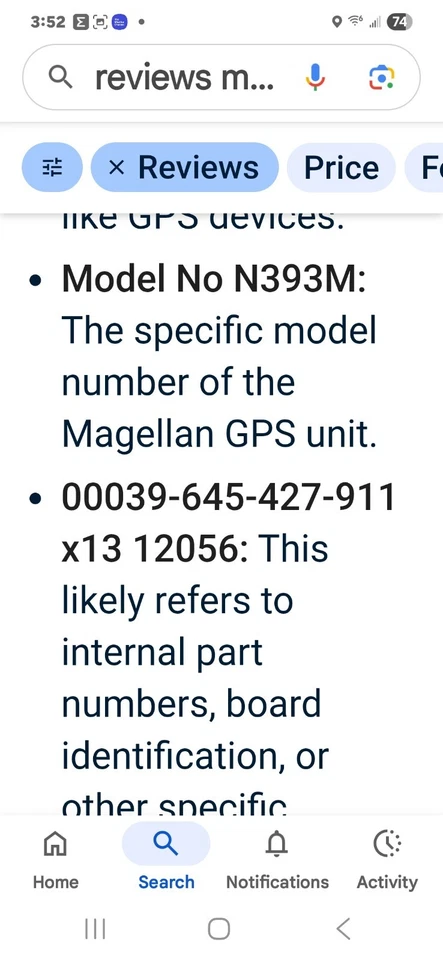 Magellan Navigation RoadMate N509m-5000  System GPS Electronics CE 6.0 Tested  - Image 3 of 4