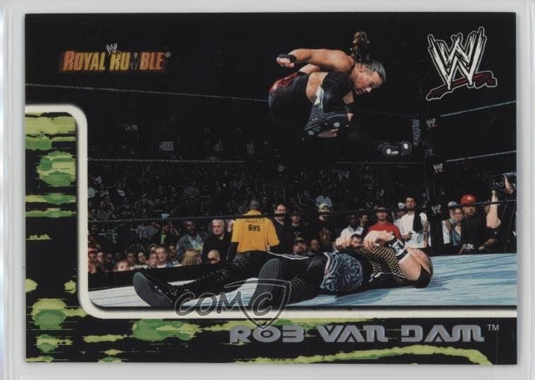 2002 Fleer WWE Royal Rumble Rob Van Dam #21 0q3