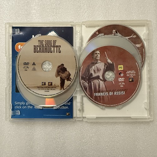 Song Of Bernadette/Francis Assisi/Greatest Story Told/Robe/The Bible (5x DVD) R4 - Picture 5 of 6