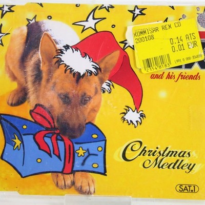 Music Musik Maxi CD Kommissar Rex And His Friends   Christmas Medley Gut