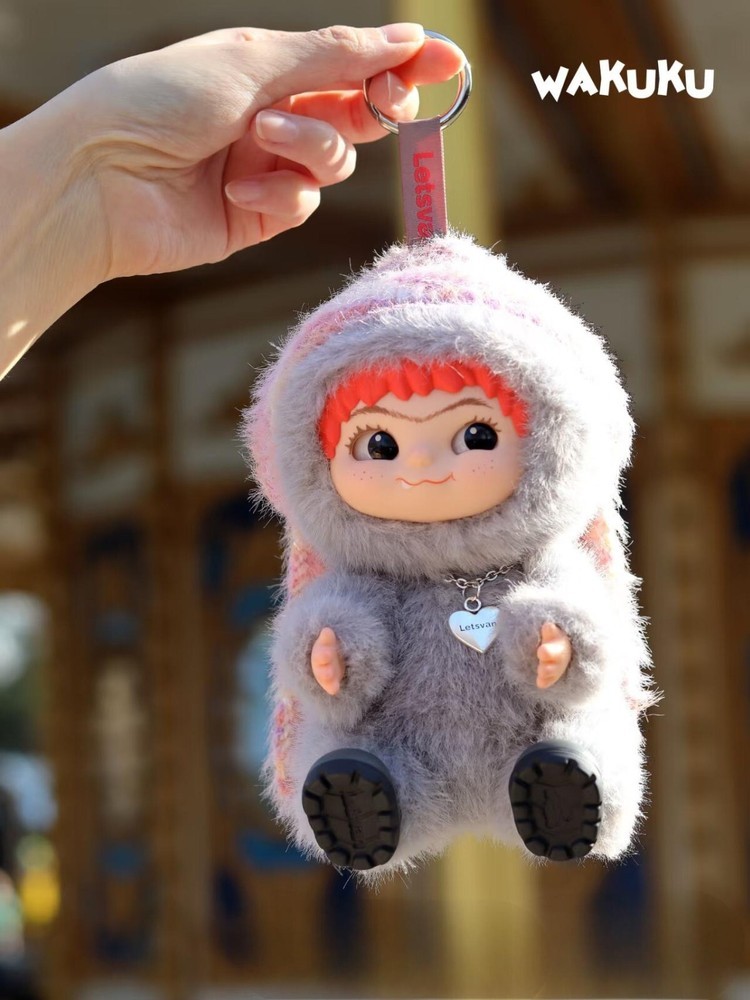 Wakuku Fuzzy Trendy Fun Party Series Plush Blind Box Toy Figure | eBay