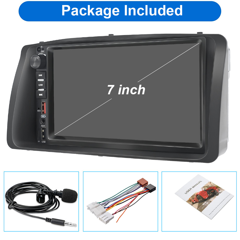 For Toyota Corolla 2003-2008 Car Apple Carplay GPS Stereo Bluetooth FM AM Player