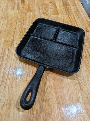 Wagner Ware Bacon & Eggs Breakfast Skillet Cast Iron 100 Year Anniversary