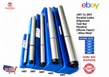 New Lathe Alignment Test Bar Shank Size 1MT, 2MT, 3MT, 4MT, 5MT USA RAHISHTOOLS