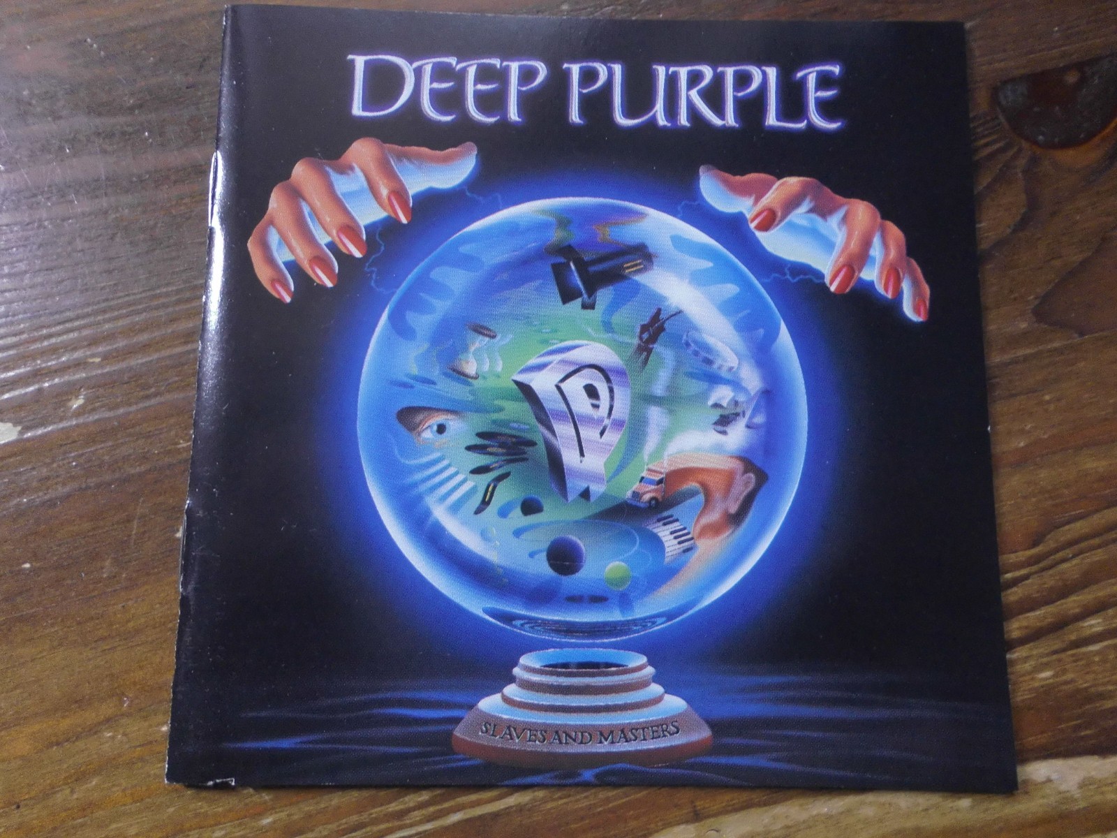DEEP PURPLE CD: SLAVES AND MASTERS (USA; BMG RCA 2421-2-R)