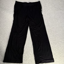 Alfani Intimates Lounge Sleep Workout Activewear Pants Leggings Black Medium