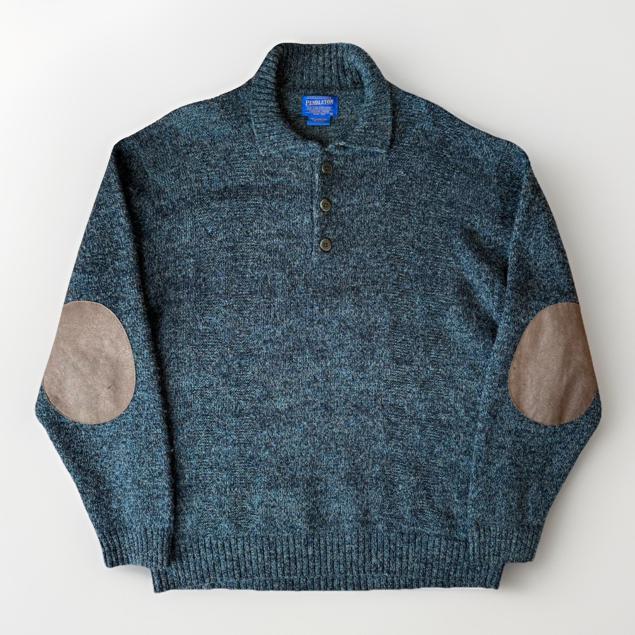 Pendleton Lambswool Sweater Large Multicolor Coll… - image 1