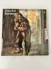 '71 Jethro Tull U.S. LP AQUALUNG Reprise MS 2035 Textured Cover,GATEFOLD, Insert