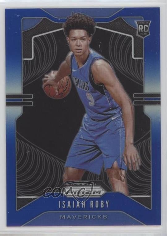2019-20 Panini Prizm Rookie Blue Prizm 198/199 Isaiah Roby #283 1yj