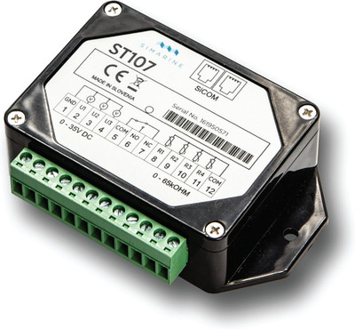 Tank Level Module ST107: 4 Resistance & 3 Voltage Inputs, Temperature Monitoring