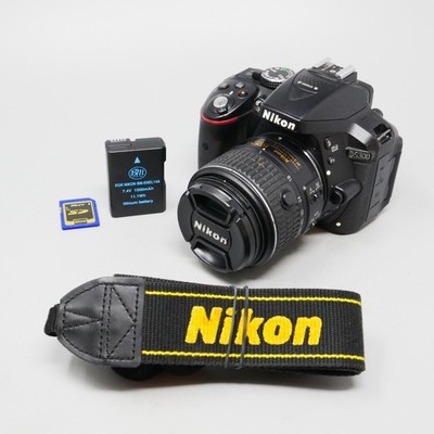 Nikon D5300 DSLR Camera Kit- Black (AF-S DX 18-55mm f/3.5-5.6G Lens) 22K Clicks