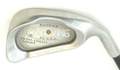 Ping Zing Karsten Gold Dot 4 Eisen Regular Graphitschaft Royal Grip