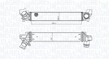 Ladeluftkühler MAGNETI MARELLI 351319205450 für BMW 2er Active Tourer F45 F46 X1 Ladeluftkühler MAGNETI MARELLI 351319205450 für BMW 2er Active Tourer F45 F46 X1
