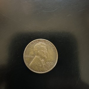 1955-D Wheat Penny Lincoln Cent folder filler - Circulated Actual Coin Shown!