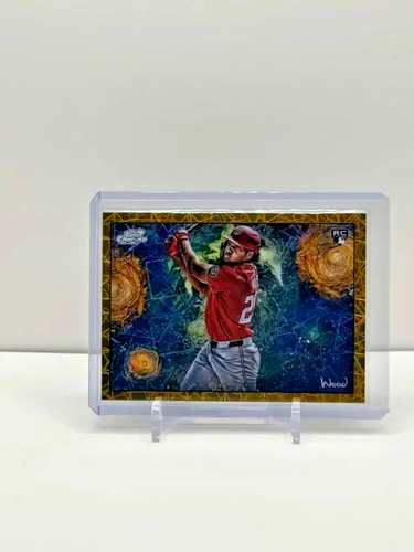 James Wood #STN-4 2025 Topps Cosmic Chrome Stars In The Night card