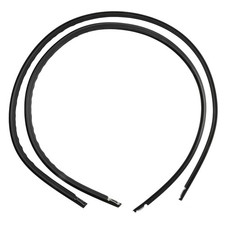 2pcs Left Right Roof Drip Molding Weatherstrip For Honda Civic 1.6l 1996-2000