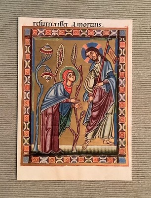1 Postkarte, Noli me tangere, Der Auferstandene, Ostern, Biblisch Perikopenbuch