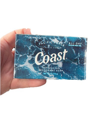 #ad 4 Bars Coast Pacific Force Classic Scent Bar Soap 4 Oz Bars $6.99
