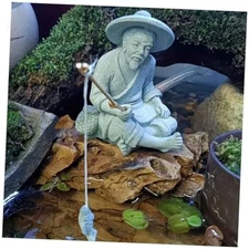  Asian Aquarium Decorations Statue Small Japanese Bonsai Figurines Zen A2