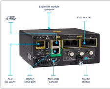 New Sealed - Cisco Systems IR1101-K9  Industrial Router IR1101 Rugged Modular