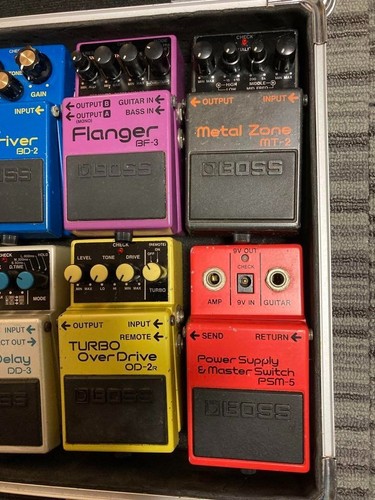 BOSS Compact Guitar Effects Pedal Set Overdrive Distortion Chorus From Japan - Picture 4 of 4