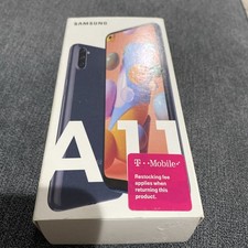 Samsung Galaxy A11 SM-A115U Cellphone (Black 32GB  T-Mobile)