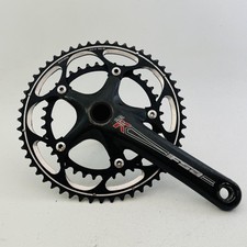 FSA SL-K Carbonio Manovella Destra Doppia 172,5mm Shimano SG-X 53T Bici da Strada Nero B1