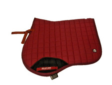 SALE!  NEW GALLOP SHOP NUMNAH SADDLE CLOTH PAD DRESSAGE FOAM FULL MAROON PK1ST22