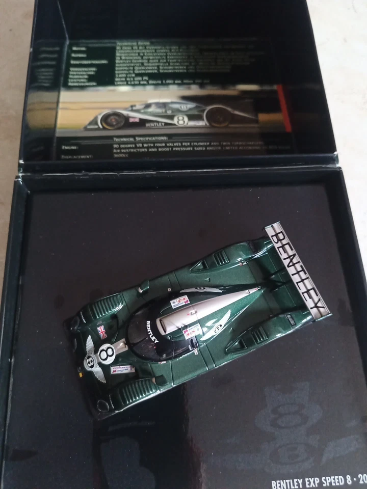 Minichamps 1/43 Bentley EXP SPEED 8 2002 ed. limitata 5.555 pezzi - Immagine 4 di 4
