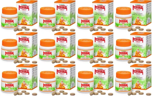 KAYAM Tablet 30tab (Pack of 12) Herbal Ayurvedic Wellness