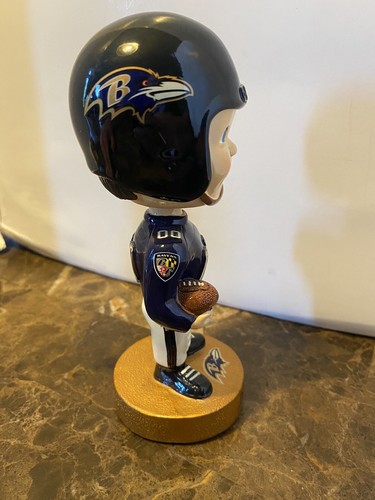 Baltimore Ravens Retro Legacy Bobbin Head MEMORY CO LEGACY BOBBLE 2009 NFL - Picture 4 of 8