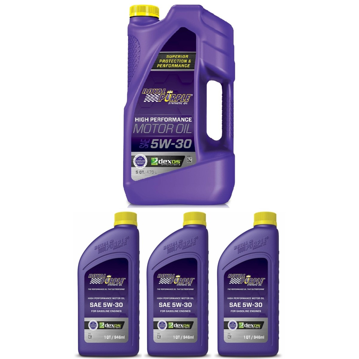 Royal Purple Multi-Grade SAE 5W-30 Performance Motor Oil 5 Qt Jug