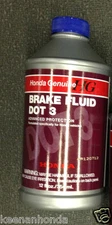 Genuine OEM Honda Brake Fluid Bottle 12 Ounces oz. 08798-9008 DOT 3 Ounce
