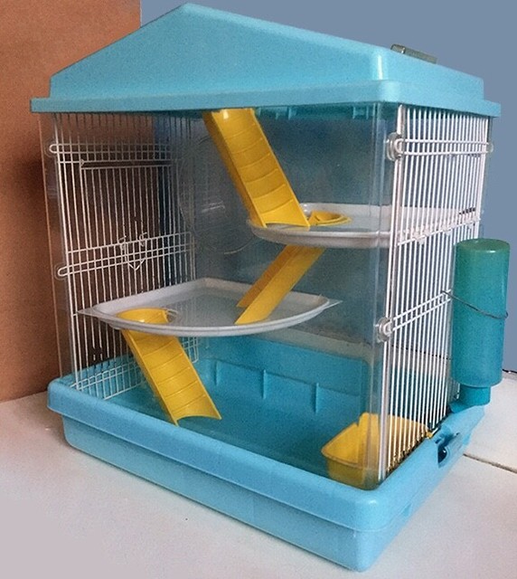iris 3 tier hamster cage