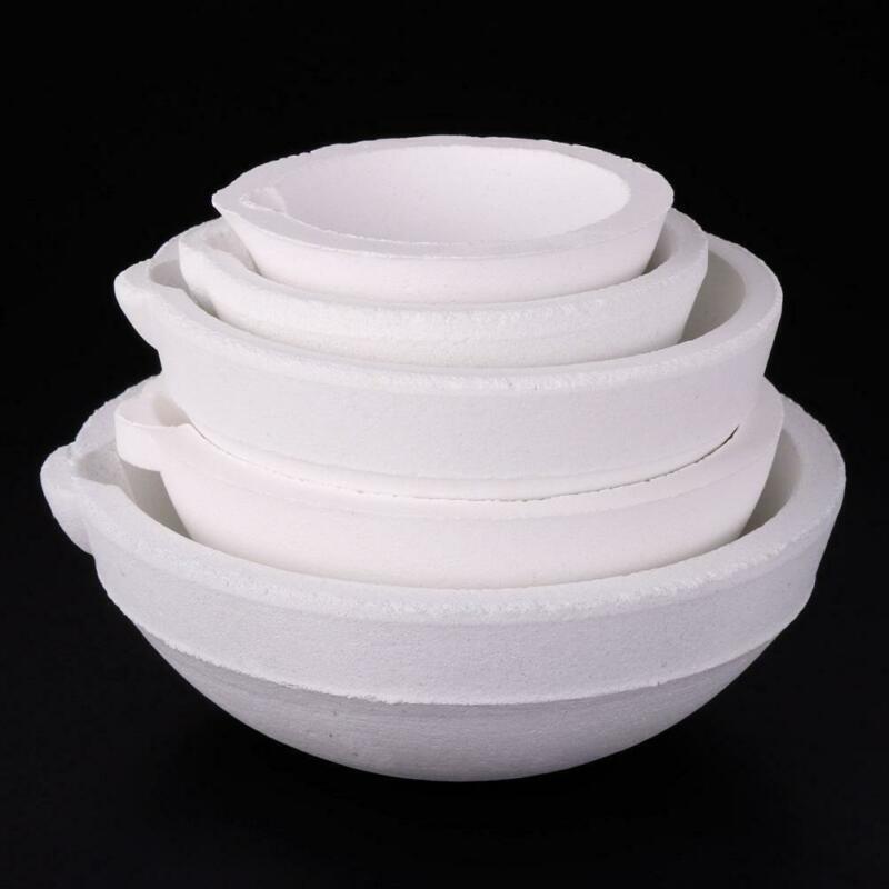High Temperature Quartz Silica Melting Crucible for Golds Silver Jewelry  Tools