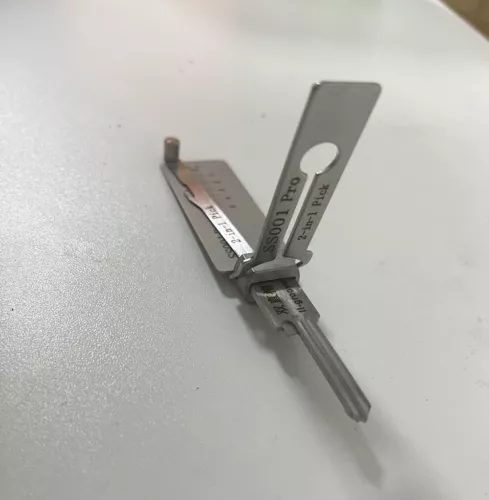 Schlüsseldecoder perfekte Übereinstimmung für Schlüssel Picking Haken Werkzeug Edelstahl SS001 PRO - Bild 10 von 11