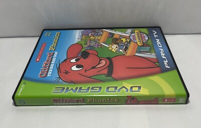 Scholastic Clifford the Big Red Dog Phonics DVD Learning Game Snap