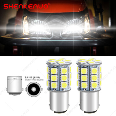 2 SUPER LED light bulbs for Craftsman DLS 3500 DLT 2000 garden tractor bulbs 12v