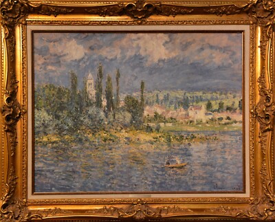 Serene Waters, After Monet oil on canvas
