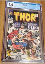 THOR #137 CLASSIFICATO CGC 1° APP DI ULIK RE DEI TROLL ASGARDIANI