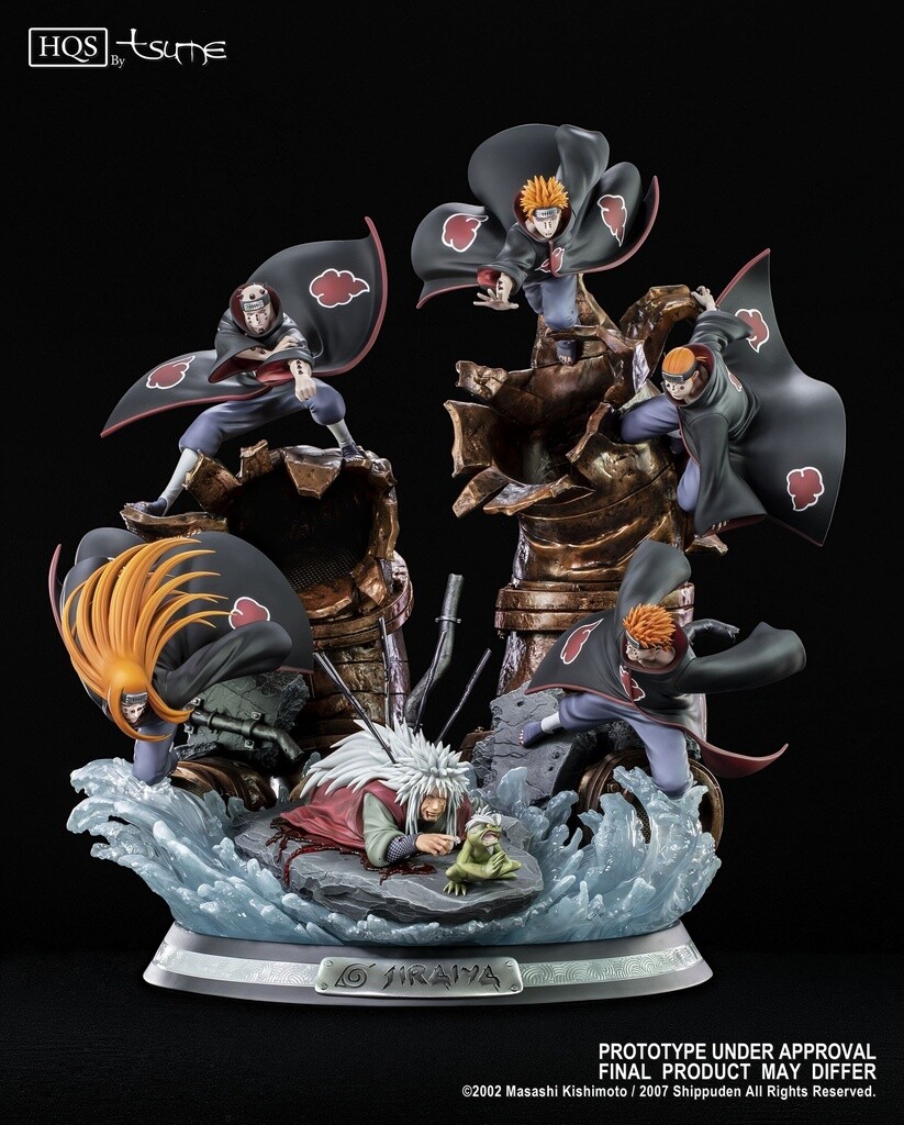 NARUTO SHIPPUDEN - Jiraiya - One Last Heartbeat HQS Statue Tsume
